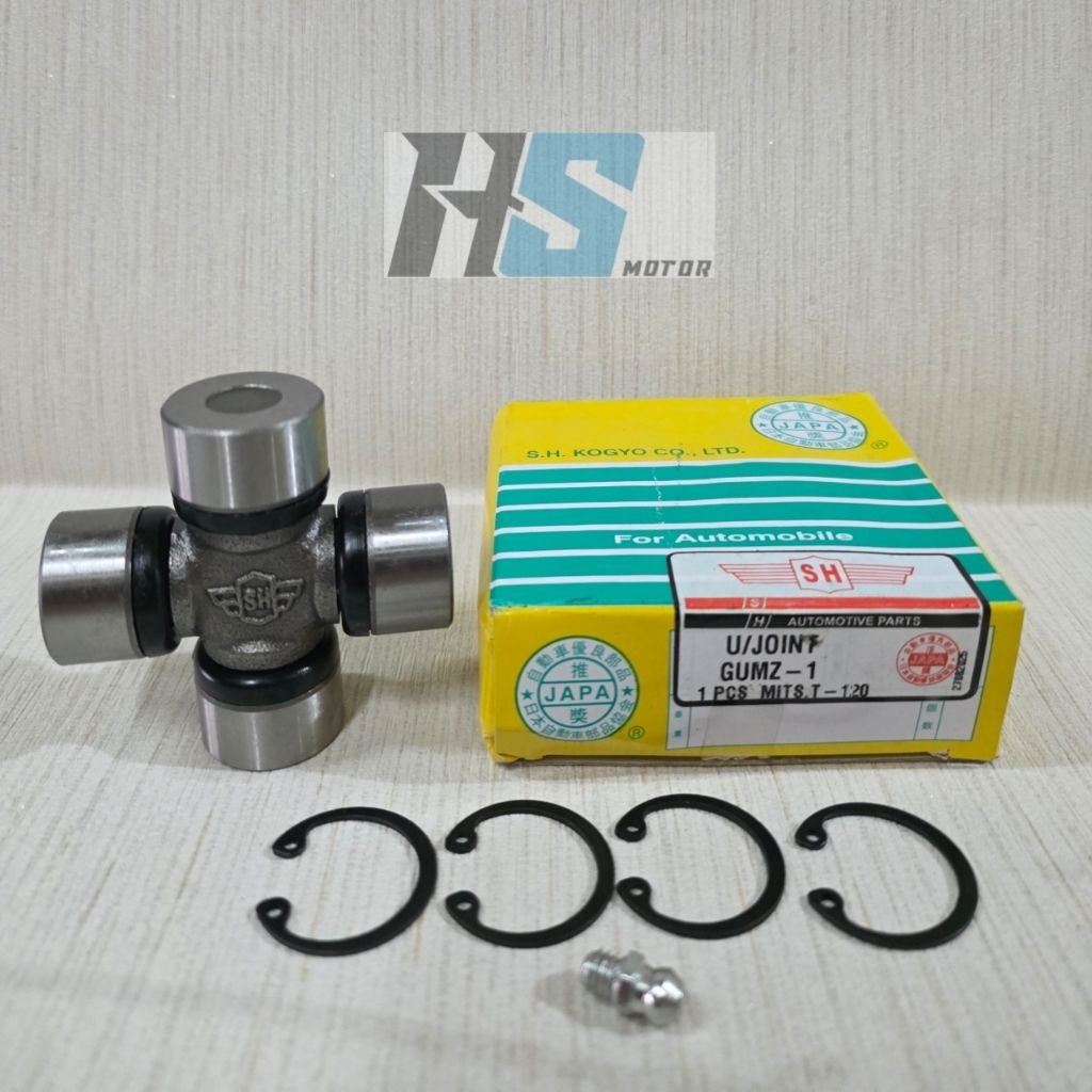 CROSS JOINT DEPAN BELAKANG KOPEL SIMPANG EMPAT MOBIL MITSUBISHI L300 BENSIN DELUXE TRITON PAJERO SPO