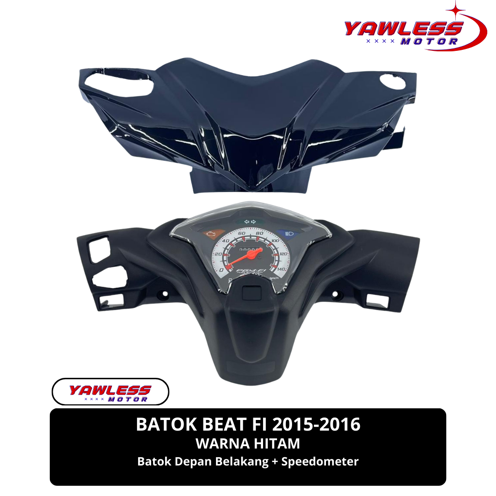 Batok depan batok beat fi 2015 Hitam Batok kepala beat FI Starter halus 2015 2016