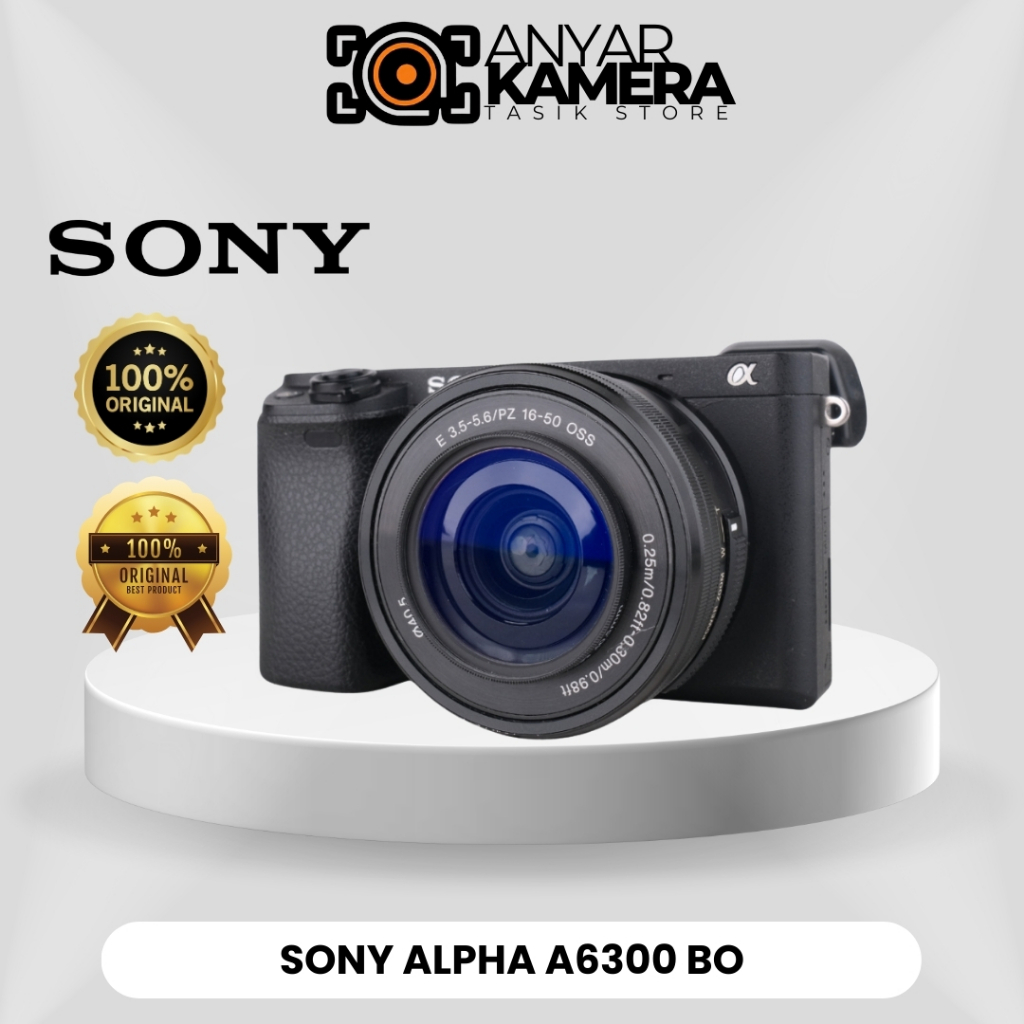Kamera Sony Alpha A6300 Body Only | Kamera Mirrorless Sony A6300 Kit 16-50mm | Sony A 6300 BO KIT