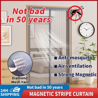 Hordeng Pintu Magnet yang Mencegah Nyamuk