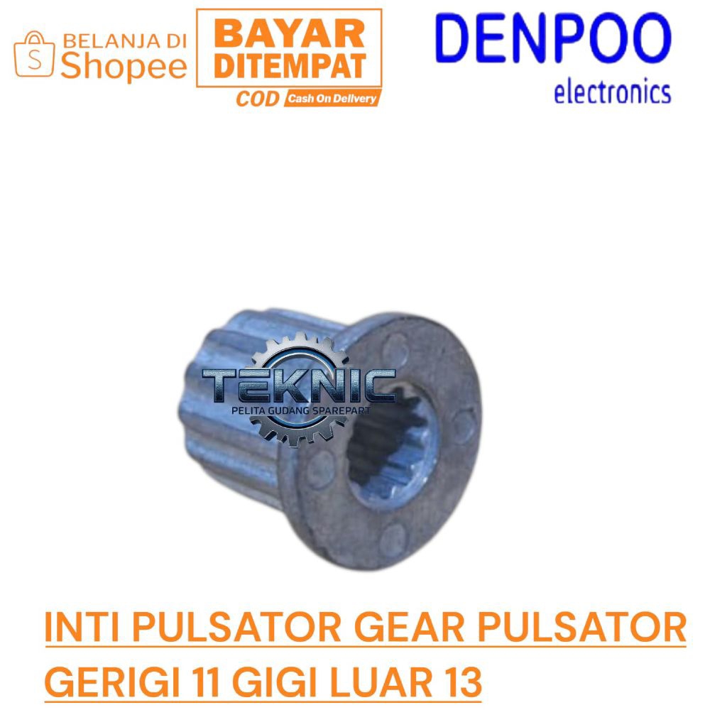 Gear Inti Pulsator Mesin Cuci Denpoo gigi 11 hight quality