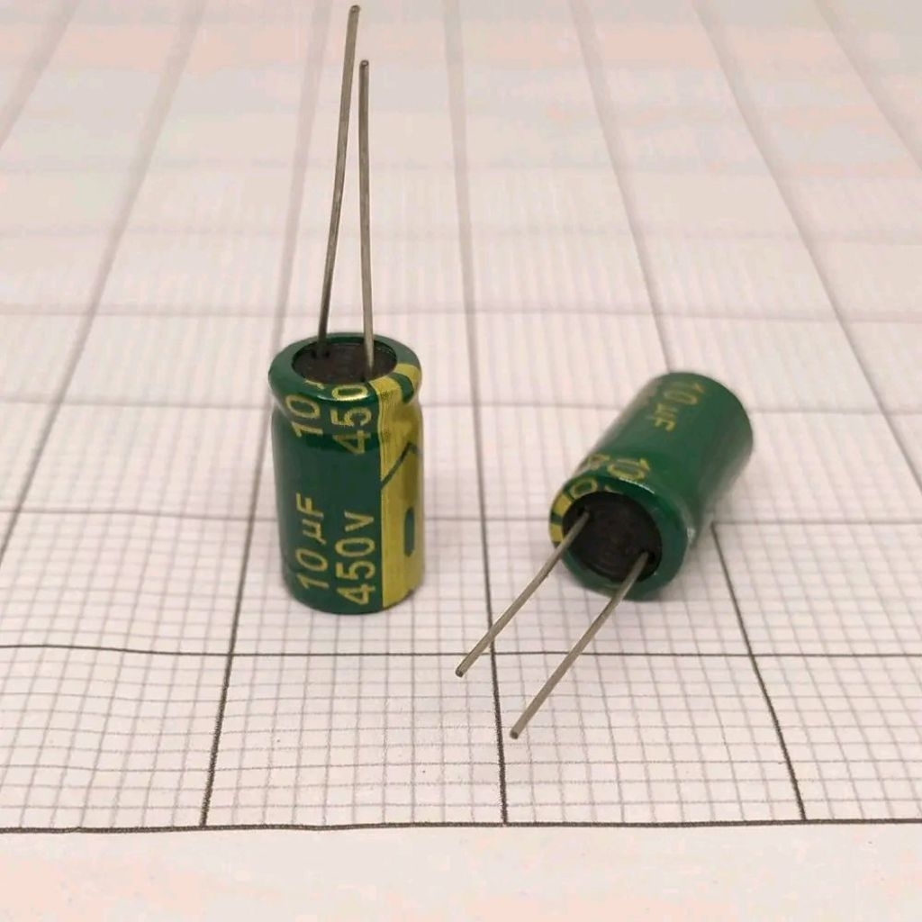 Elco 10uf 450v / Kapasitor Elco 10uf 450v / Elco 10- 450V / Elko 10-450v / elco 10-450v