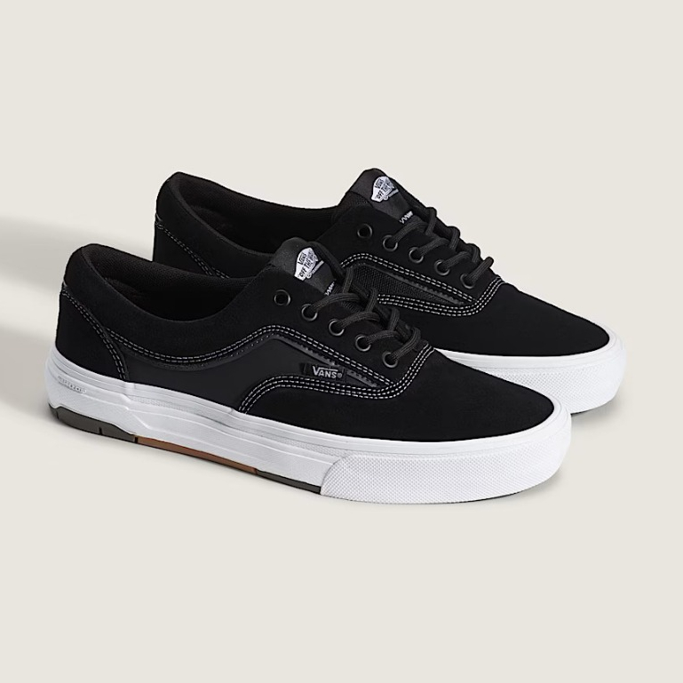 VANS SKATE ERA WAFFLECUP SHOES BLACK/WHITE