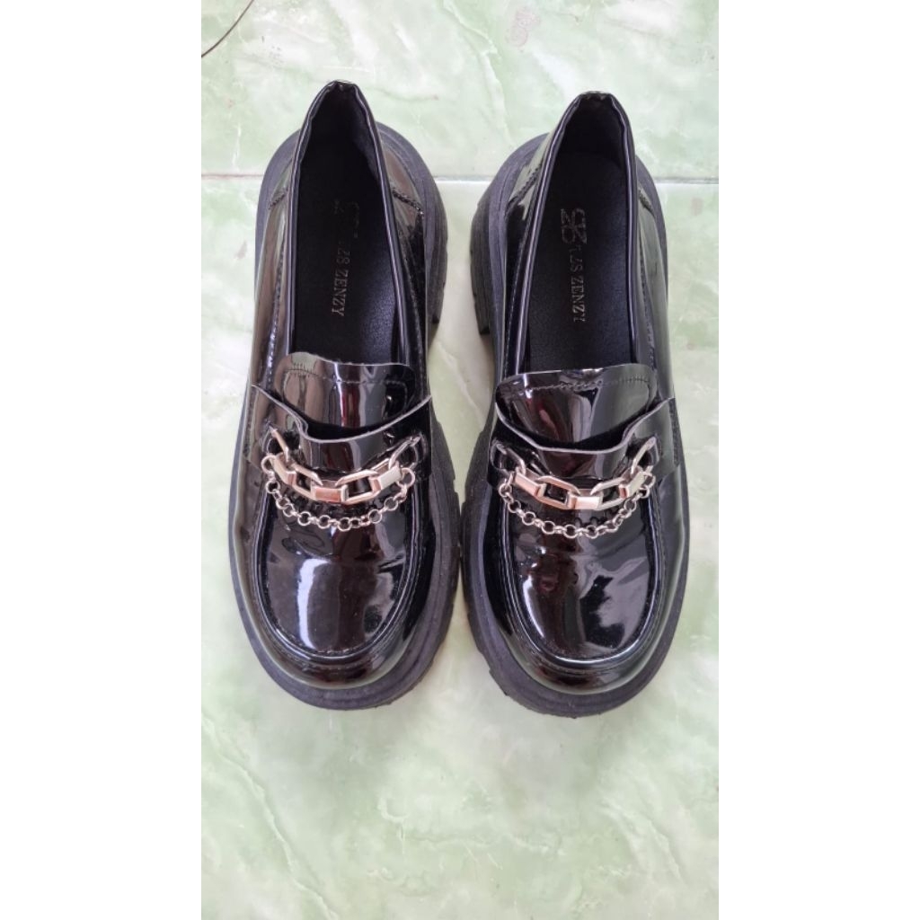 TZS Zenzy Sammy Platfotm ~ Sepatu Loafers Wanita