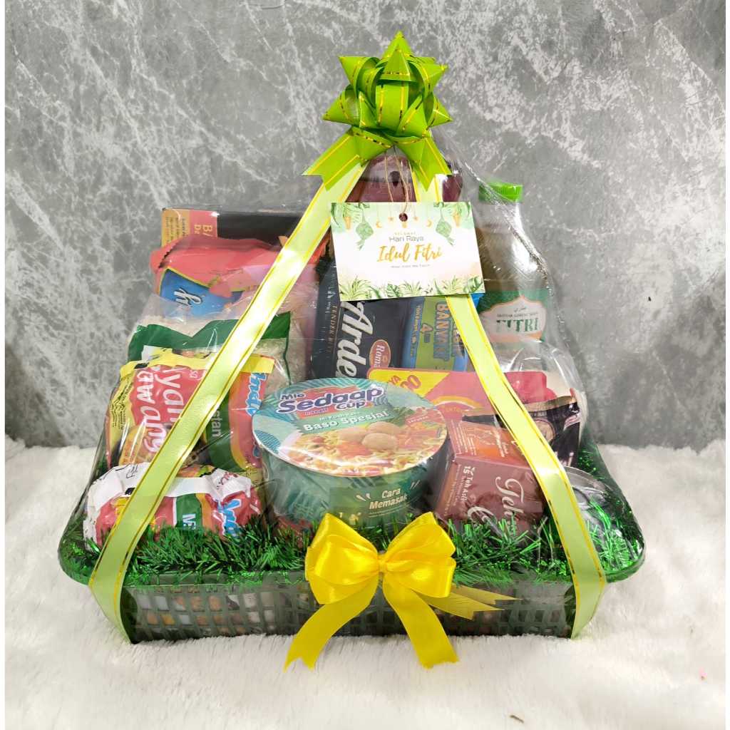 Parcel Hampers Sembako Beras Gula Mie Instan Minyak Goreng Special Lebaran Idul Fitri