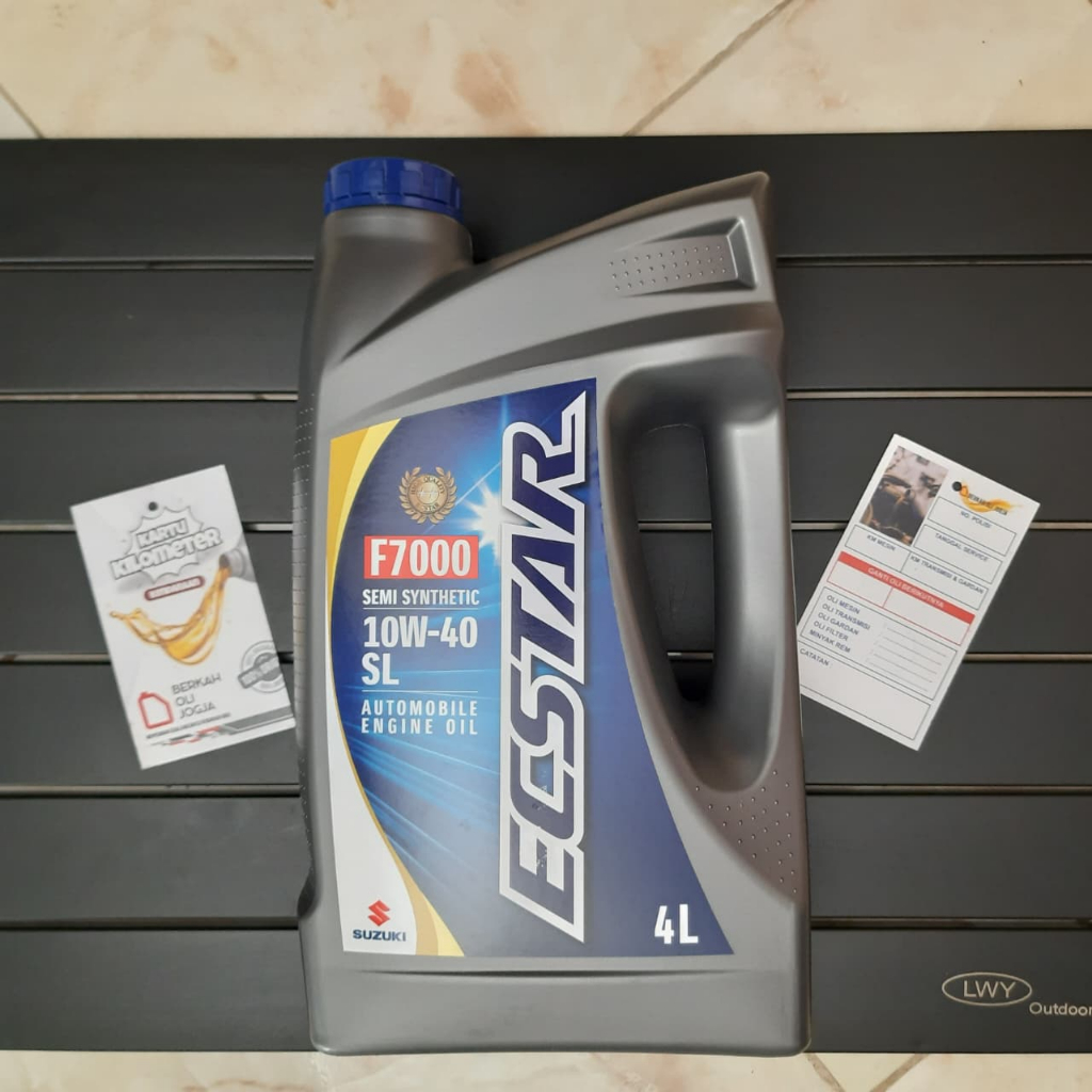Suzuki Ecstar F7000 | Oli Mesin Mobil Suzuki Ecstar F7000 10W-40 4L Original Bergaransi