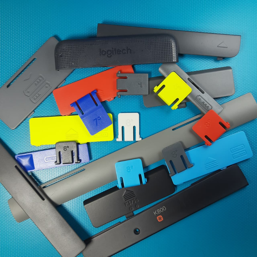 Spare Parts Pengganti Kyeboard logitech Stand kaki Tutup Cover Baterai Original