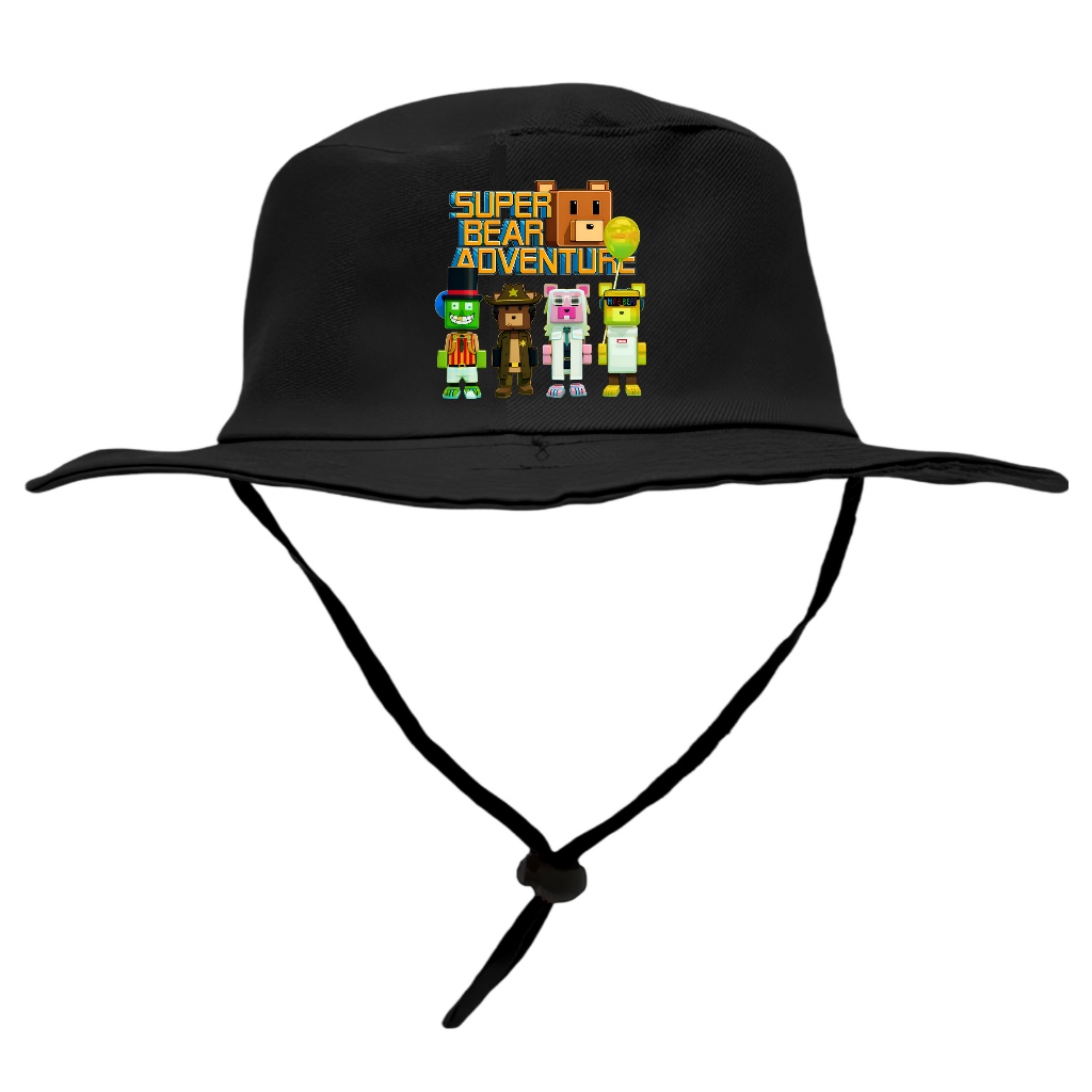 HAT-MU - Topi Rimba Anak Super Bear Adventure Unisex 3-12Y