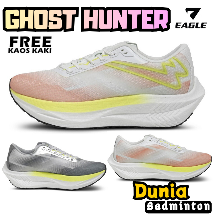 Eagle GHOST HUNTER Running Professional Shoes - Sepatu Running Pria Wanita Original Eagle