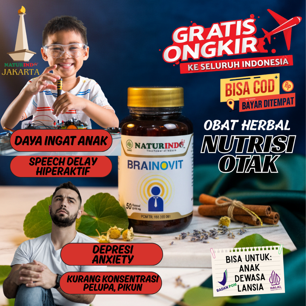 Naturindo Multivitamin Vitamin Anak Umur 3 4 5 6 7 8 9 10 Tahun Daya Ingat Anak Speech Delay Telat B