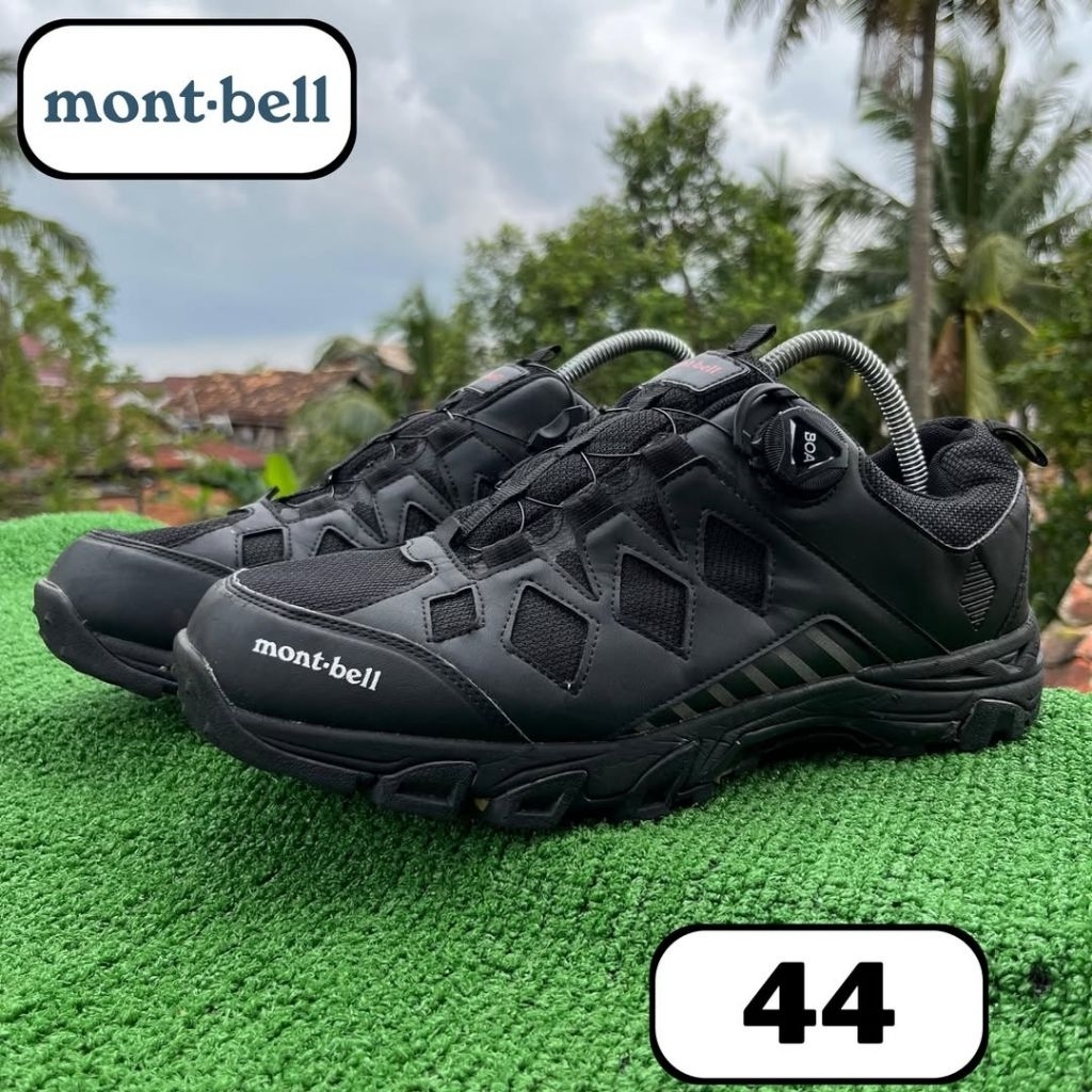 sepatu hiking Montbell MLOFBUTL325 Black Boa 44