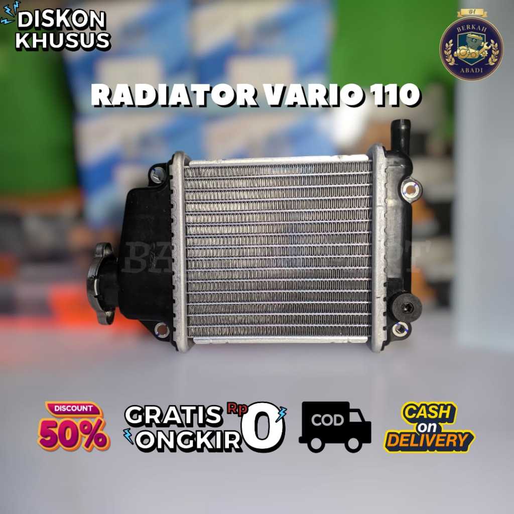 Radiator Motor Honda Vario 110 | Radiator Pendingin Mesin Vario 110 Karbu / FI