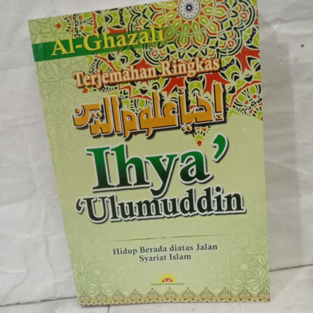 Buku Terjemahan Ringkasa Ihya Ulumuddin, Al - Ghazali