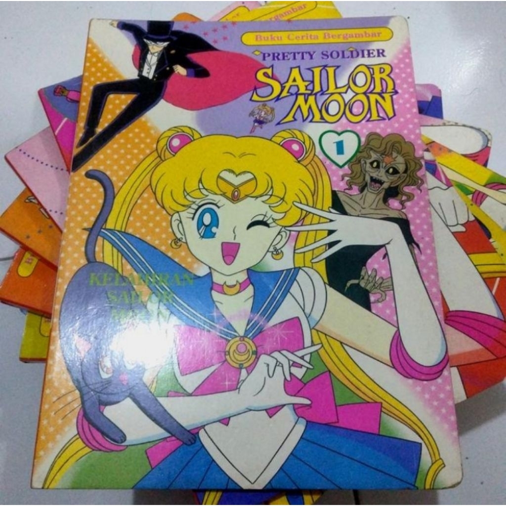 Board Book Boardbook Buku Cerita Sailor Moon