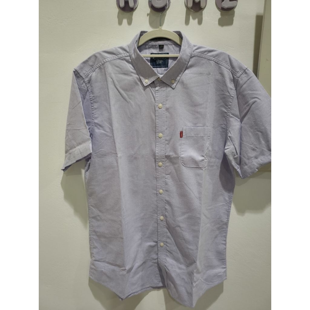 Preloved kemeja cowok/kemeja Romon/hla/kemeja lengan pendek