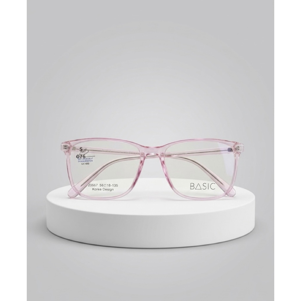 FRAME KACAMATA CLEAR / FRAME BASIC / KACAMATA KOREA 135