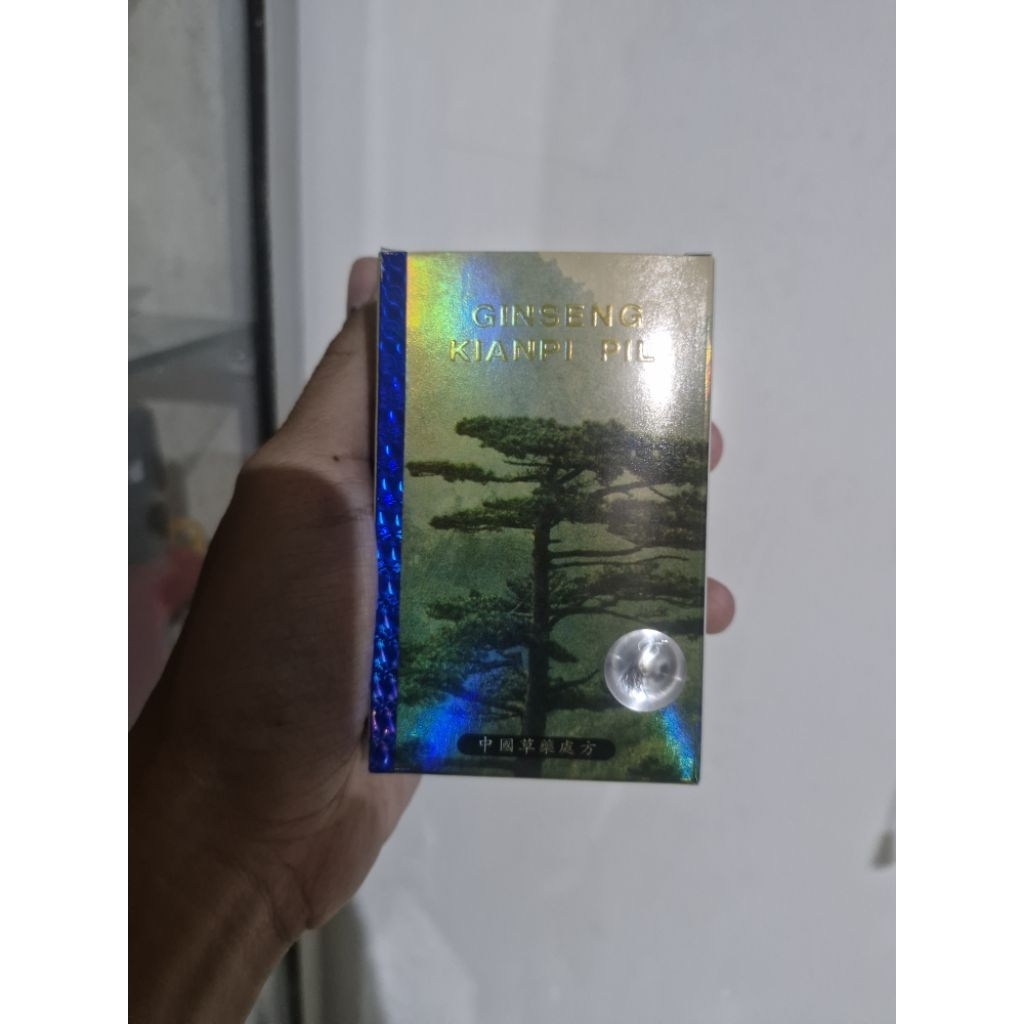 pil lis biru gin seng