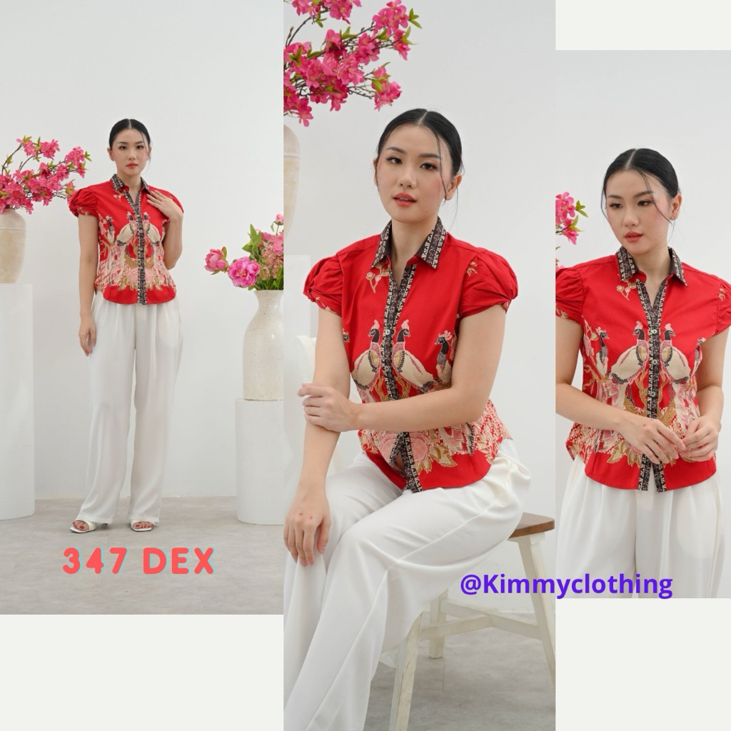 347 DEX-COUPLE SET-FAMILY SET-ATASAN BATIK-SERAGAM BATIK