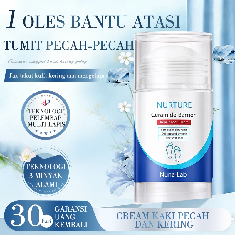 Foot Cream Kaki Pecah Dan Kering Ceramide Repair Foot Cream Untuk Kulit Kaki Sangat Kering Urea Memb