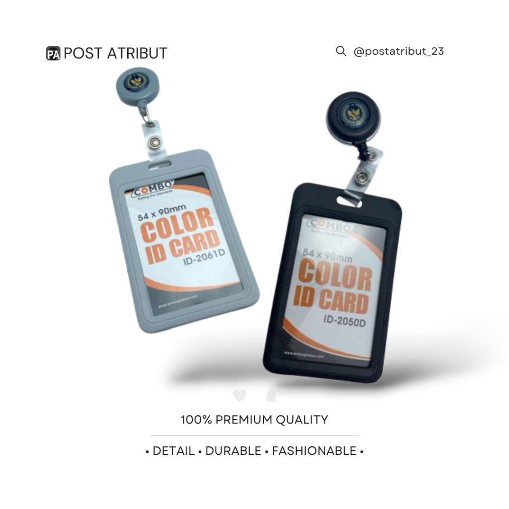 ID CARD YOYO KEMENIMIPAS/ Id Card Yoyo HItam/Id Card Yoyo Abu/ Id Card Kemenimipas/Atribut Kemenimip