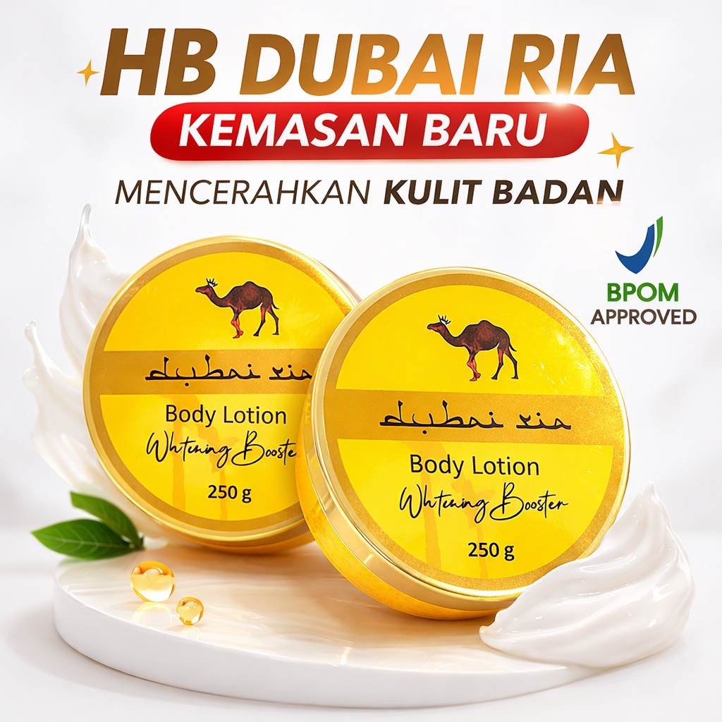 HB DUBAI RIA BOOSTER DAN HB DUBAI RIA TONE UP