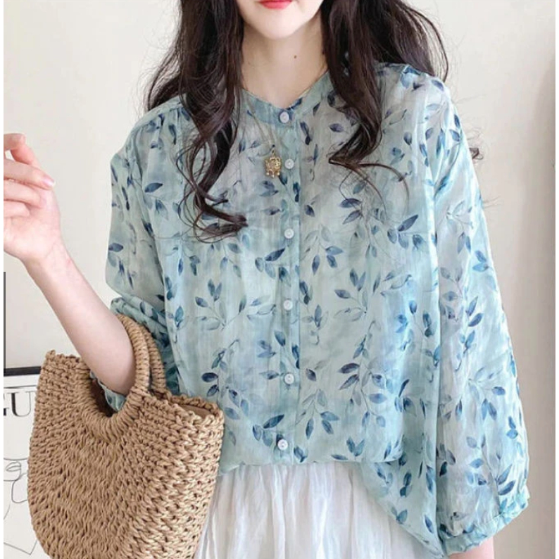 PO Bangkok Oversize Shirt with Fancy Print - Bisa Request Produk di Luar Display dari Bangkok