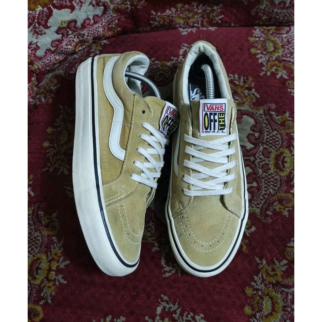 Sepatu Vans SK8 Low Reissue SF Honey Gold Yellow Original Size 44 - 28.5cm Preloved