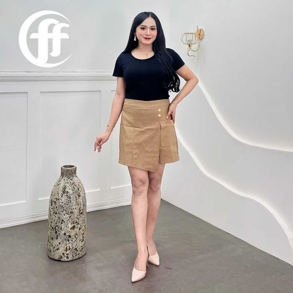 Hot Pants Rok Korea mini skrit /rok celana pendek wanita kekinian