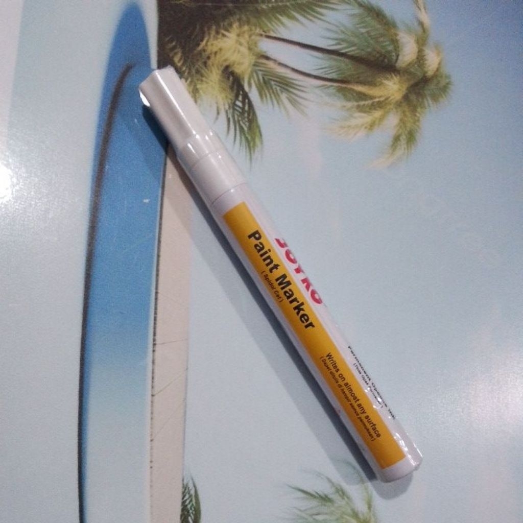 Spidol Putih Joyko Paint Marker Spidol Cat Tinta Permanen PTM-37 White