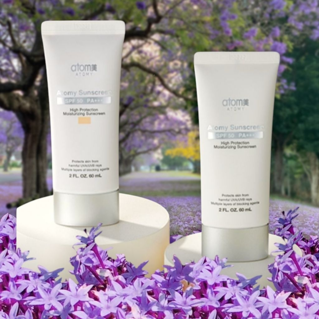 SUNSCREEN WHITE BIEGE ATOMY