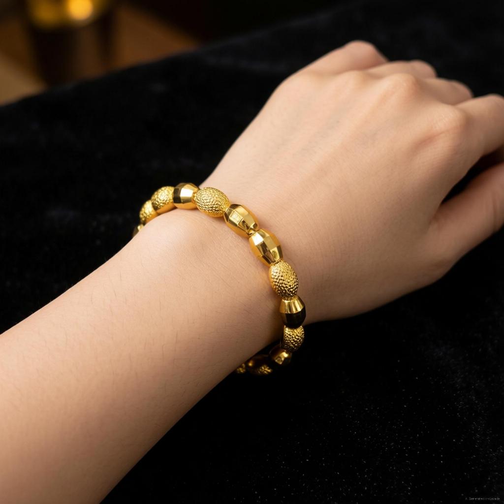 GELANG DUBAI MODEL BUKAAN REPLIKA MAS 24K  AAGD1435