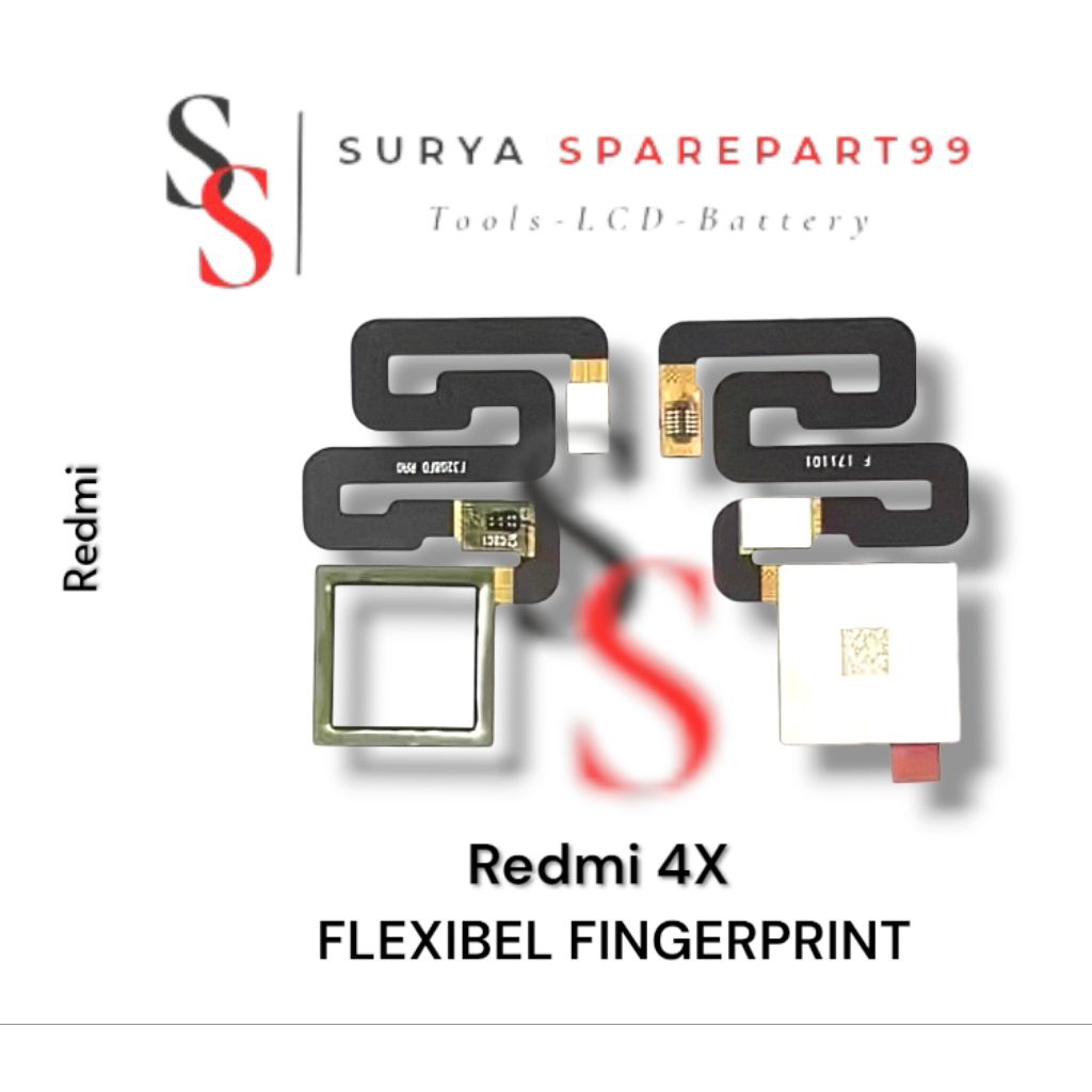 FINGERPRINT FLEXIBEL REDMI 4X ORIGINAL