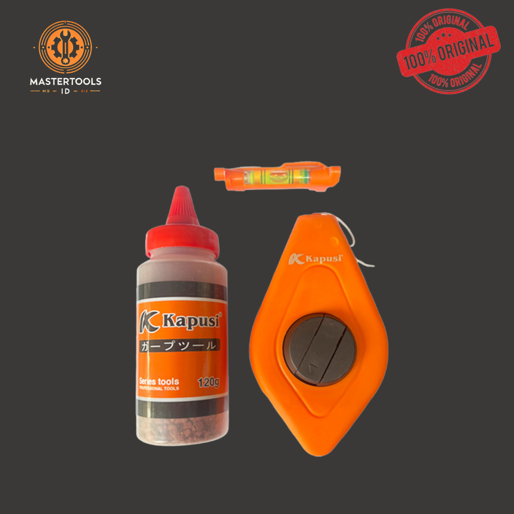 Kapusi Sipatan Lem Chalk Line Alat Sipatan Tinta Sipatan Kapur 120gr
