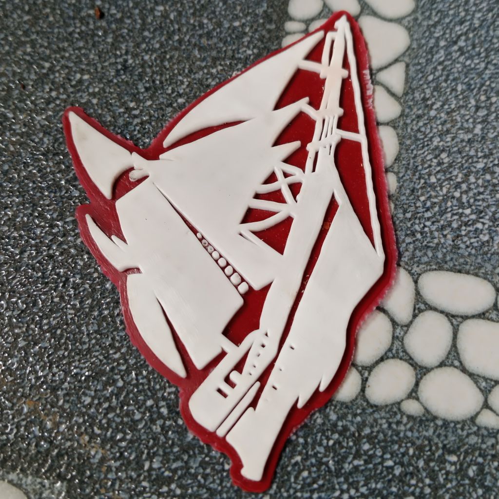 logo psm 2025-2026 patch rubber timbul