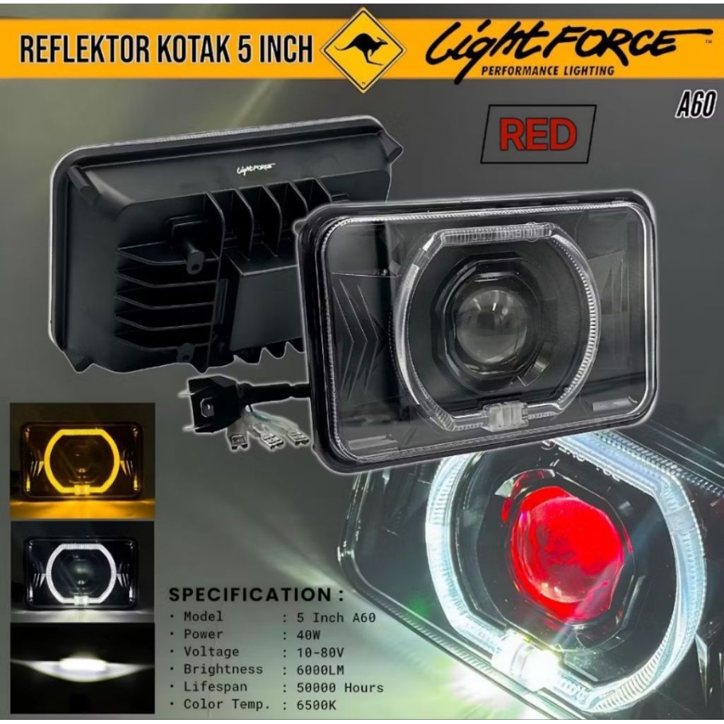 lampu biled daymeker rx-king lama 5t5