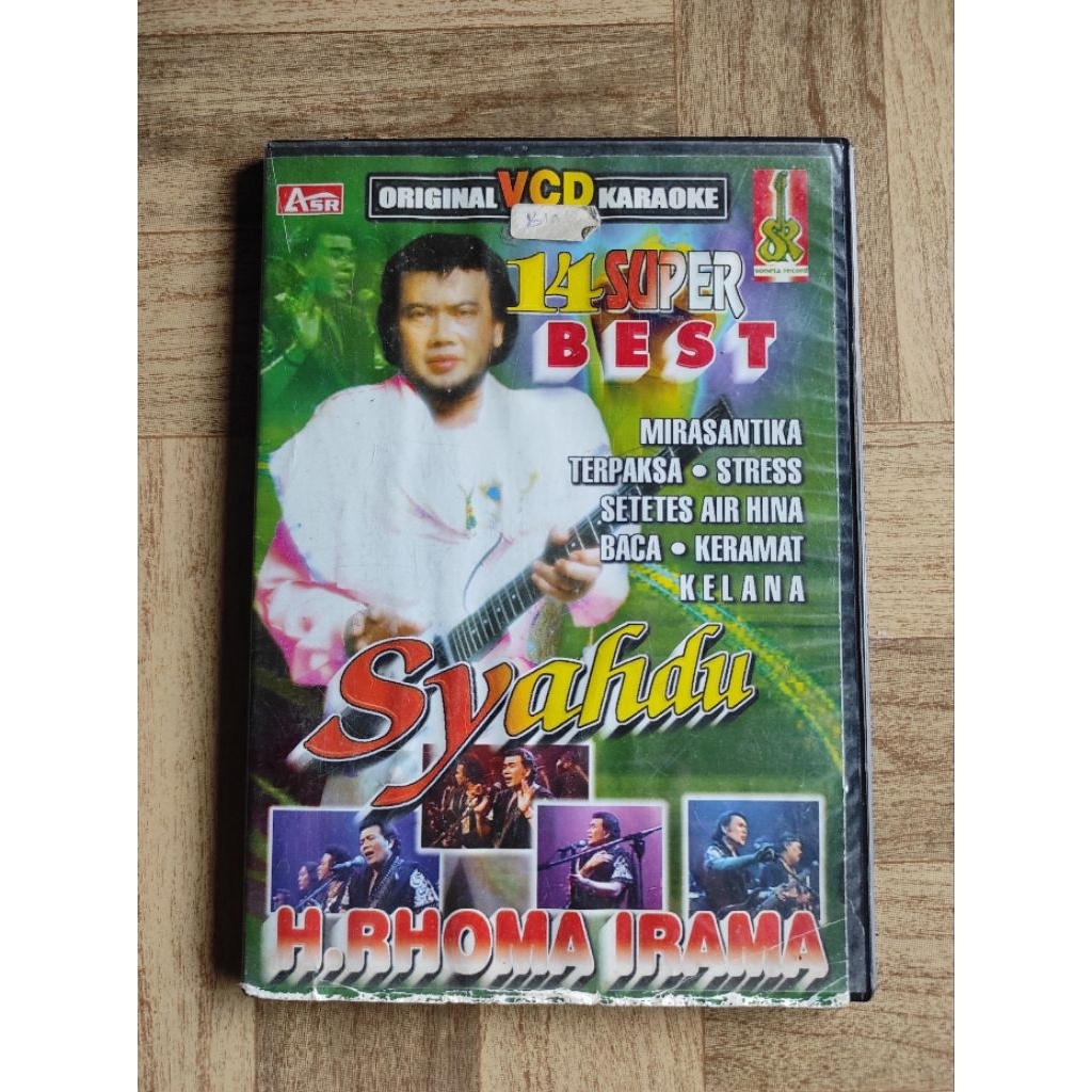 VCD 14 super best RHOMA IRAMA "syahdu"