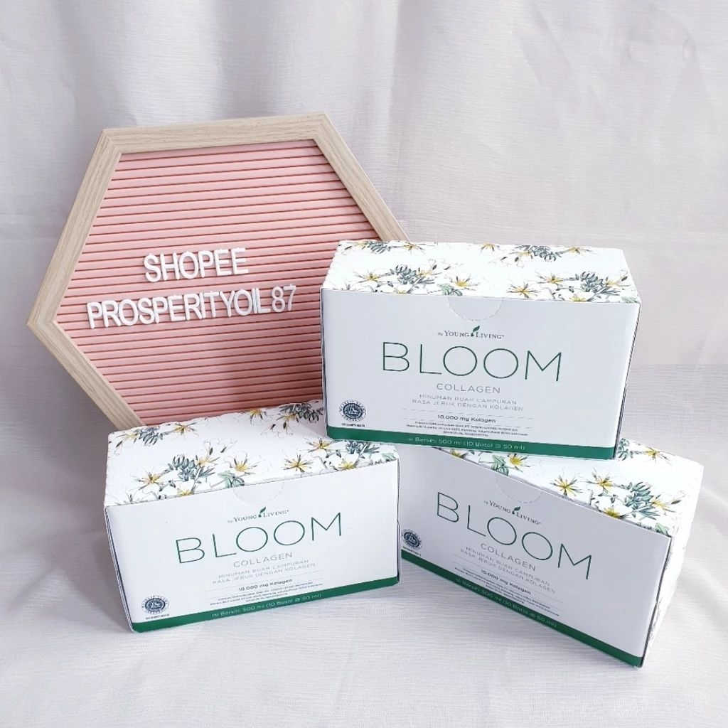 Ready Stock Young Living 01.27 BLOOM Collagen Complete - 3doz = 30 pk