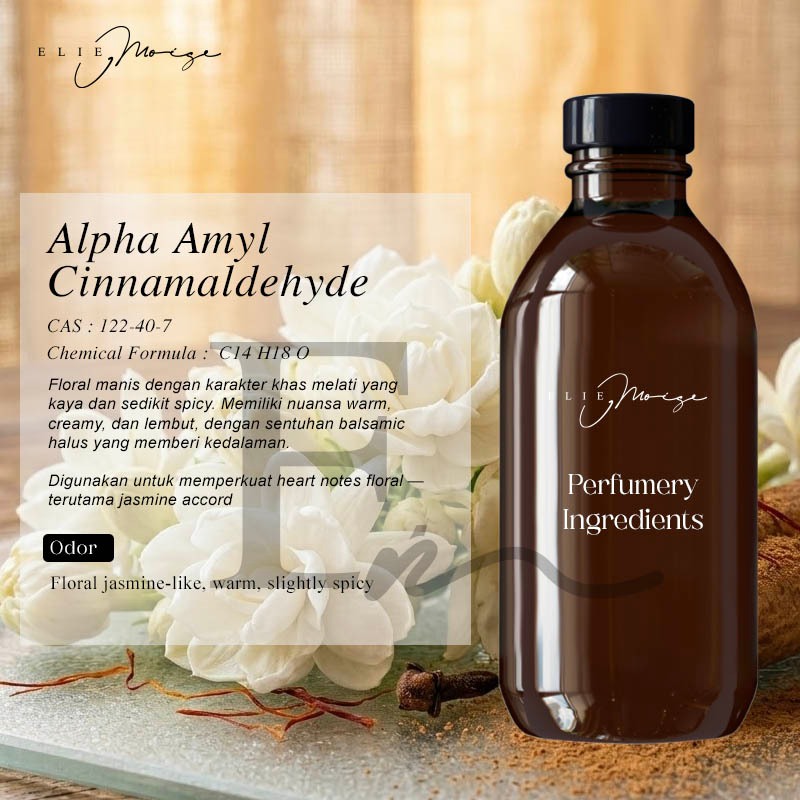 Elie Moise Alpha Amyl Cinnamaldehyde / Amyl Cinnamal / Jasmonal Perfume Raw Material Aroma Ingredien