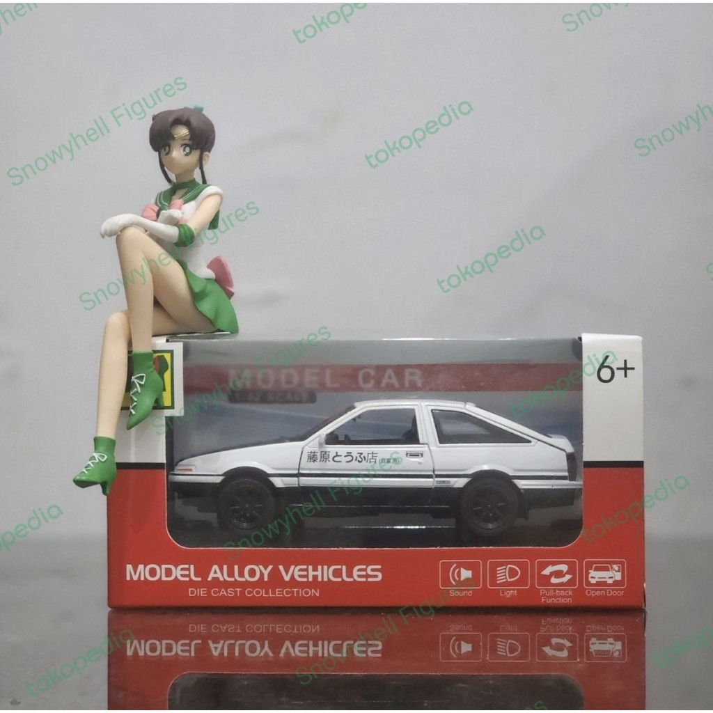 model alloy vehicles toyota corolla AE 86 initial D not hot wheels