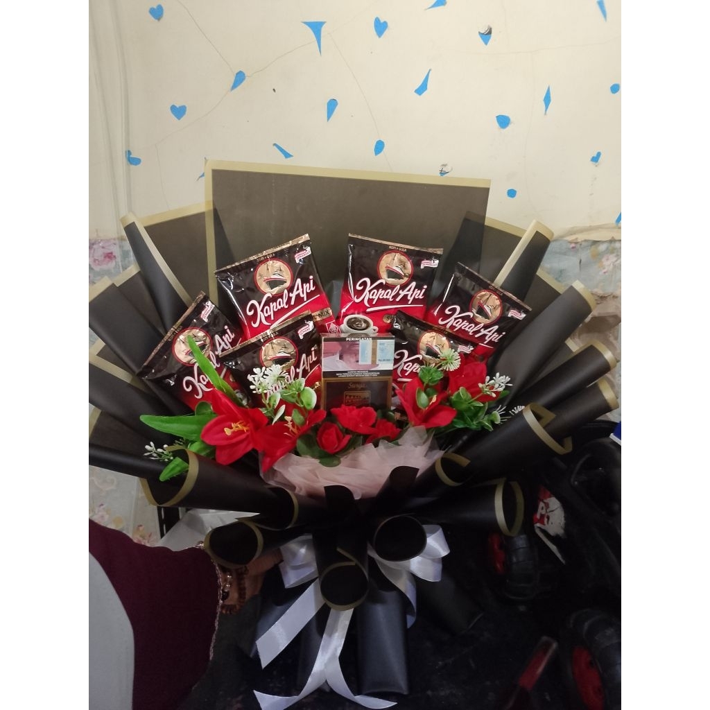 Buket kopi Kapal Api