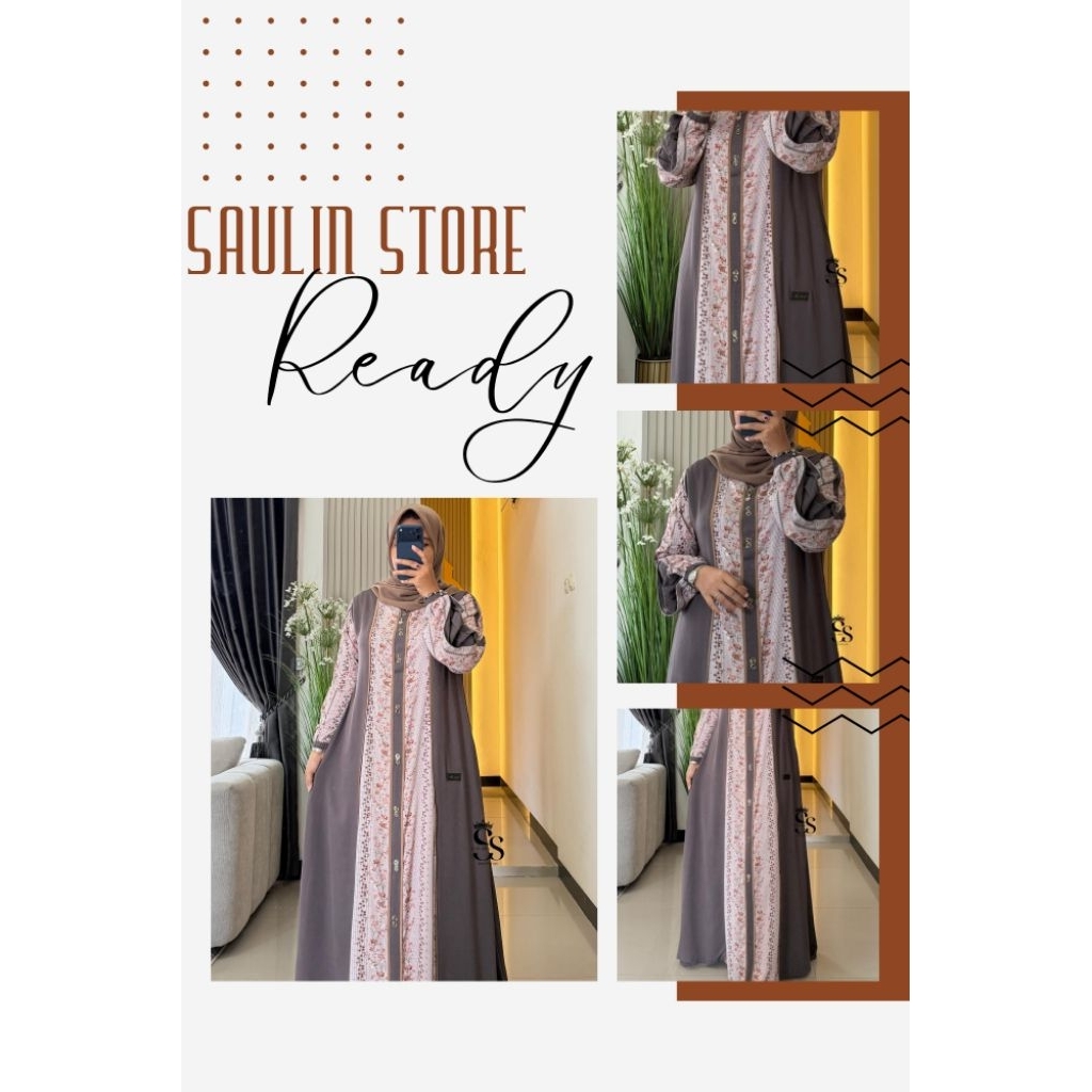 SAULIN STORE TERBARU GAMIS TWILL FLINT MOTIF