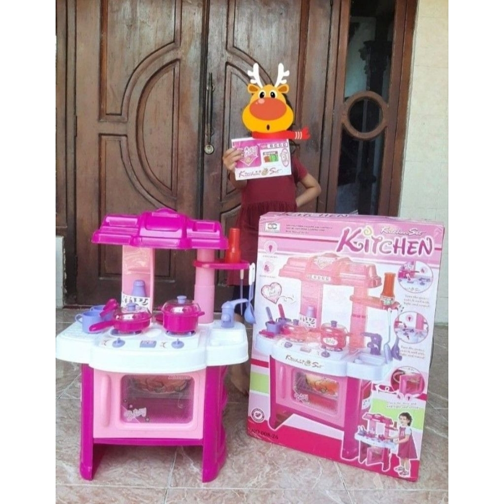 Baru Mainan Kitchen Set Anak Elektrik Edukasi bukan Preloved