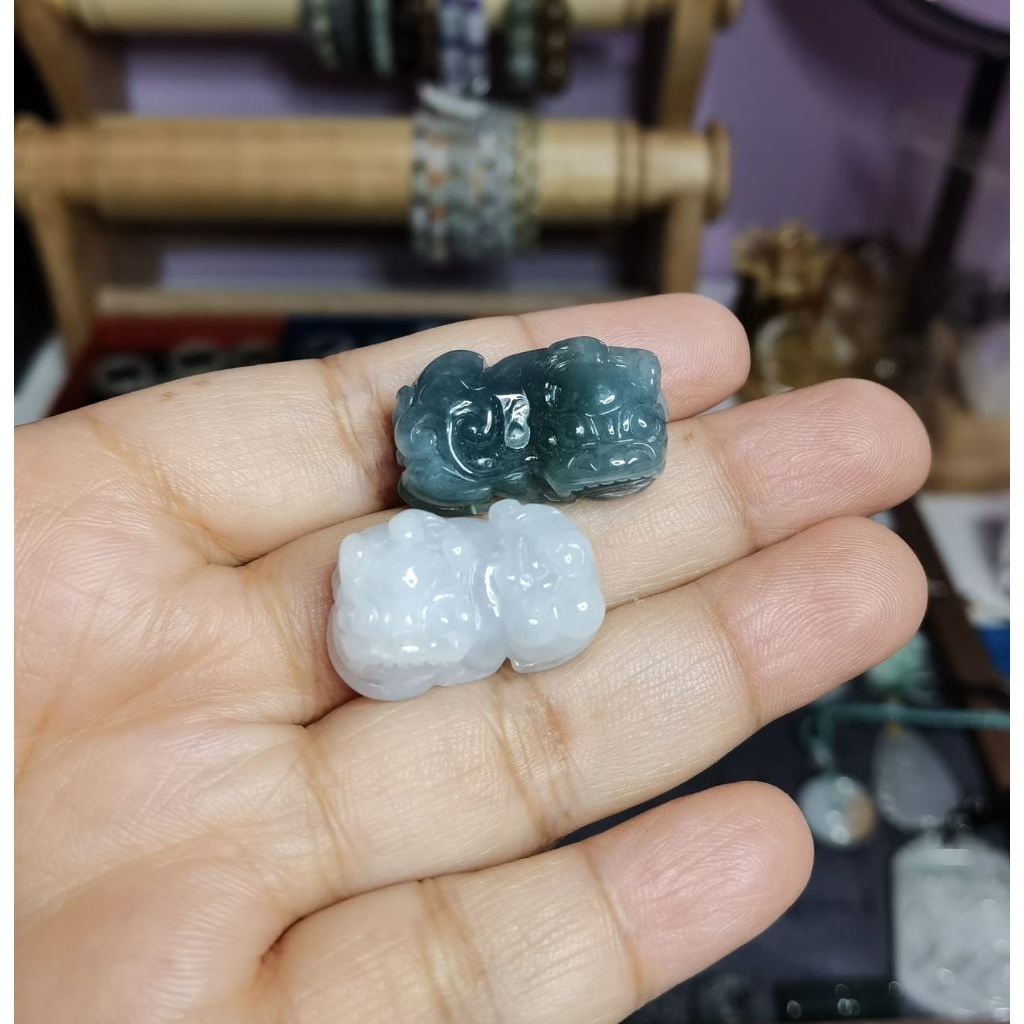 (Sertifikat) Jadeite Jade Pendant Burma Type A