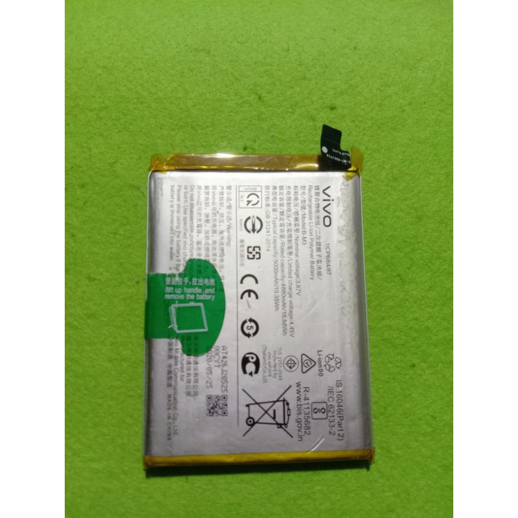 BATTERY BATERAI VIVO Y30, Y30i, Y50 MODEL B-M3 ORIGINAL COPOTAN ASLI