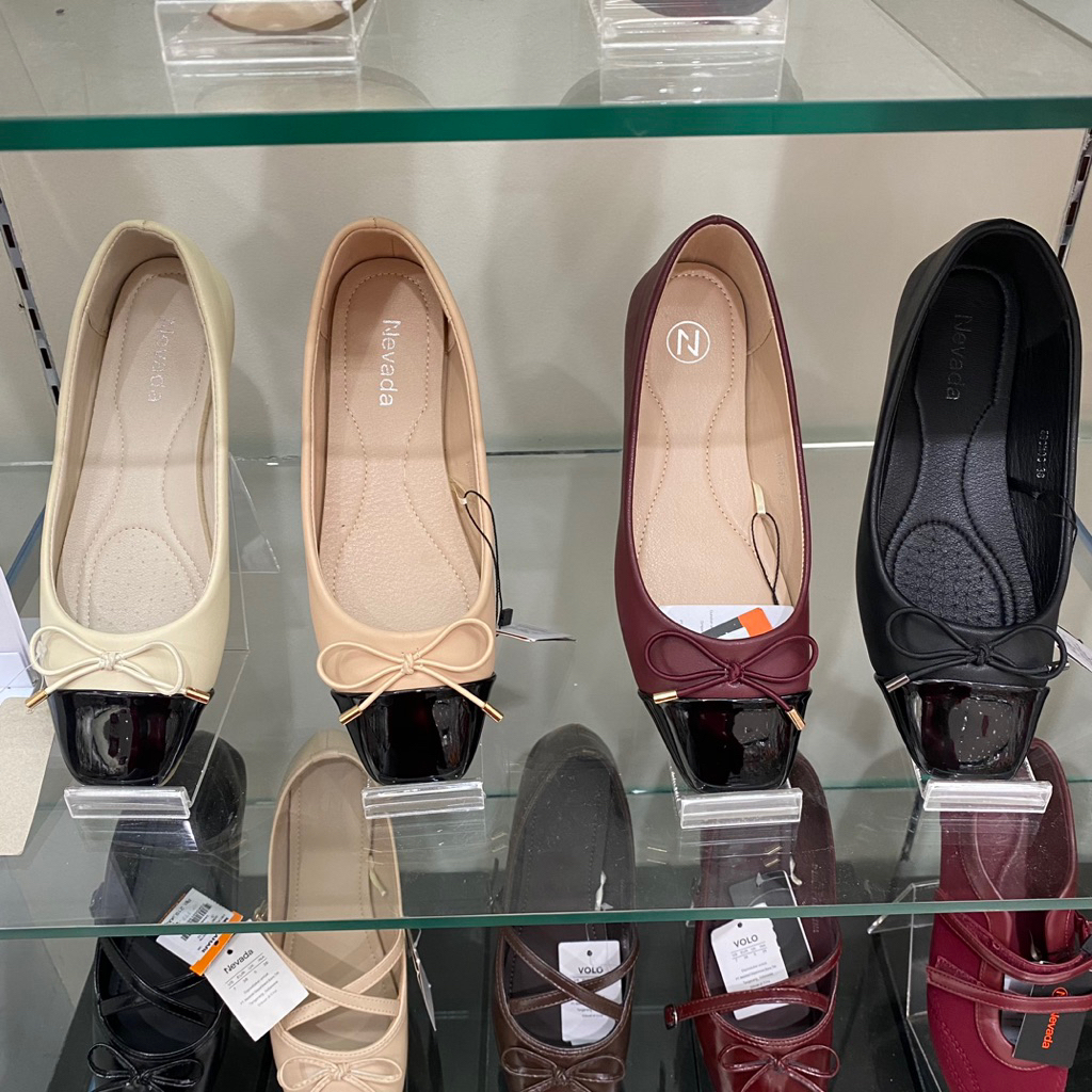 NEVADA FLAT SHOES ORIGINAL MATAHARI SEPATU WANITA TERBARU - ESOM03