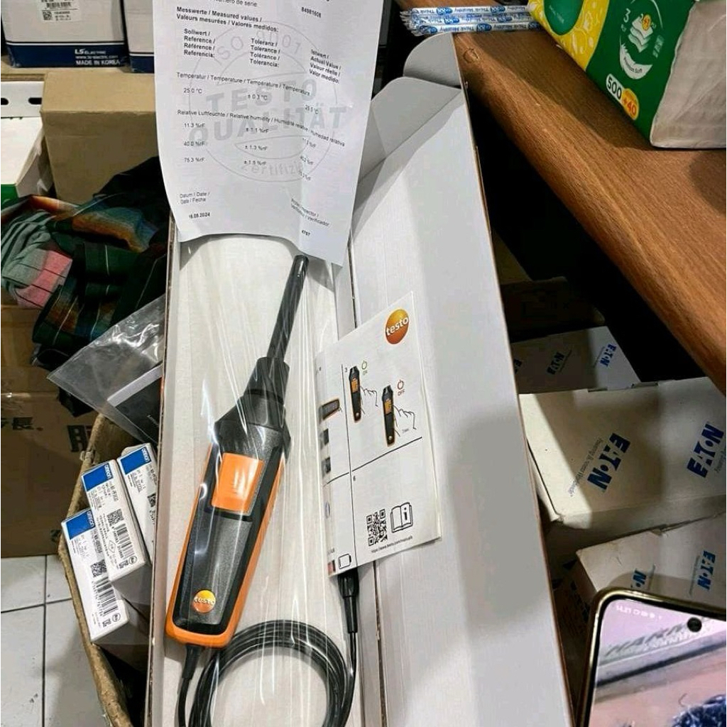Testo Probe Fuhler 06369772 Testo Universal proses