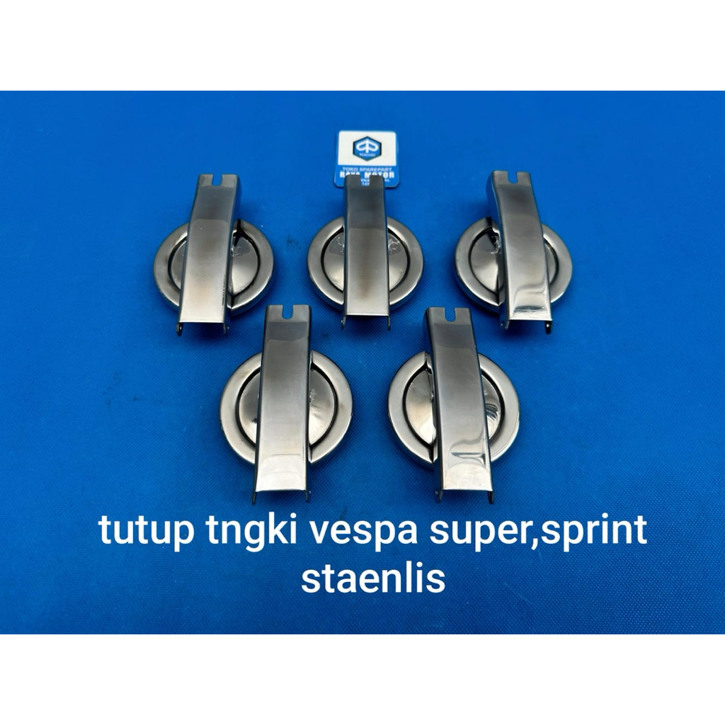 Tutup tangki bensin vespa super,sprint,bajaj staenlis