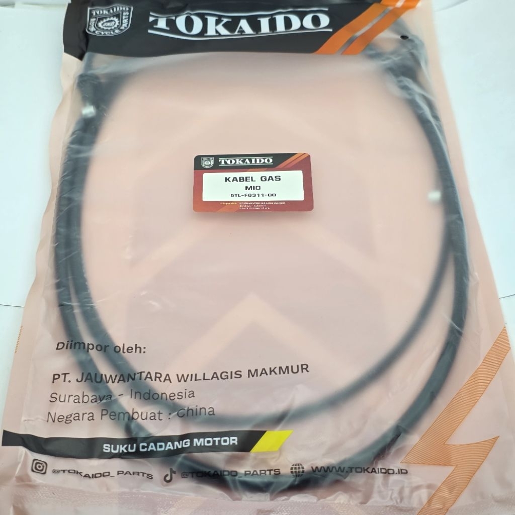 Kabel Tali Gas Mio lama old Sporty Soul Smile Fino Karbu Tokaido Promo