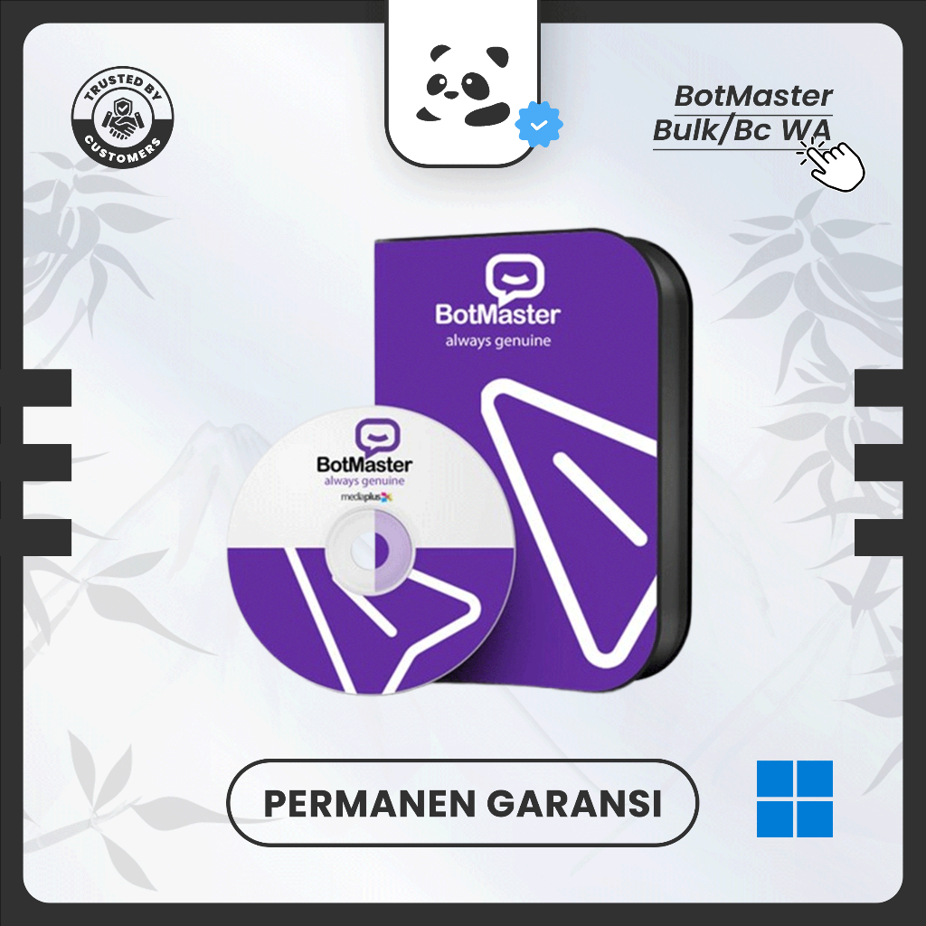 BotMaster Bulk/Bc WA Lisensi Selamanya | Windows