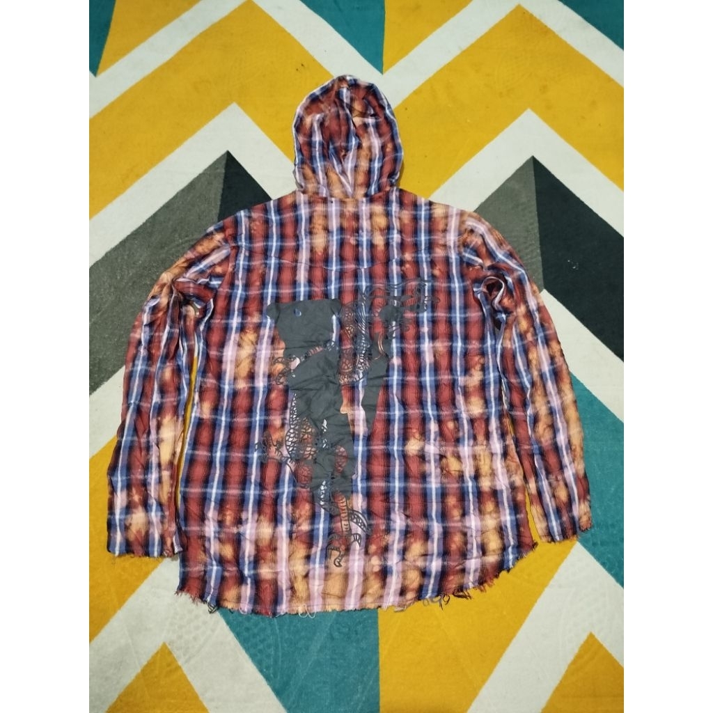 flanel Hoodie vlone